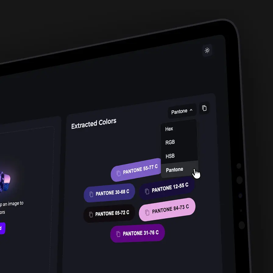Colority tablet light theme screenshot