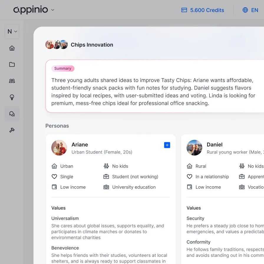 Appinio Conversations AI-generated summary